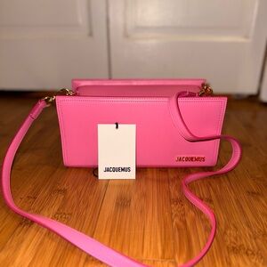 Authentic Jacquemus Le Rectangle tote bag